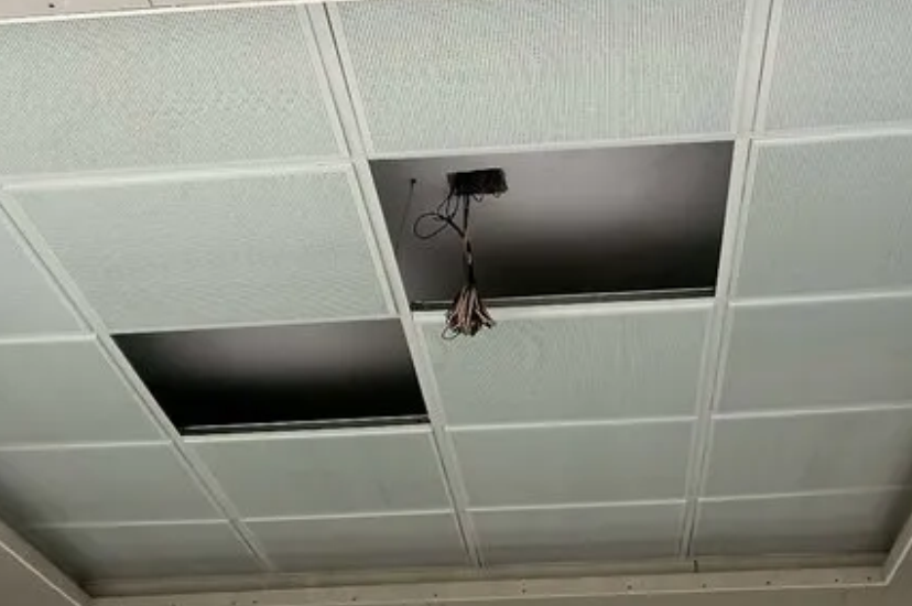 metal sheet ceiling